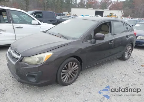 2012 Subaru Impreza 2.0I Premium from USA, damaged, VIN JF1GPAD62CH230486